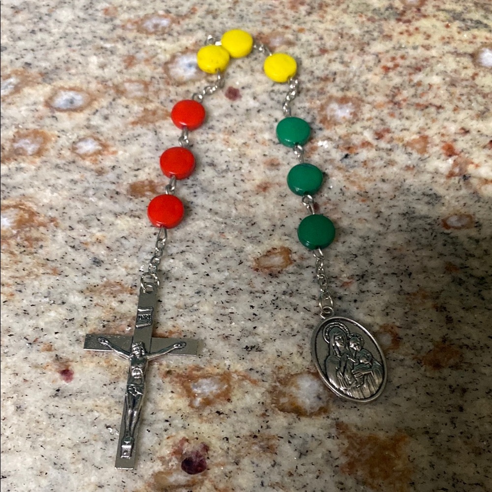 Colorful Kids Rosary Beads